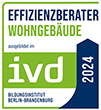 Effizienzberater Wohngebäude, ausgebildet im IVD-Bildungsinstitut 2024